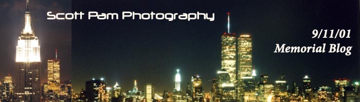 Scott Pam Photography - 9/11/01 Memorial Blog banner.